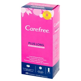 Higiēniskie ieliktnīši Carefree Plus Long, Large, 40 gab.