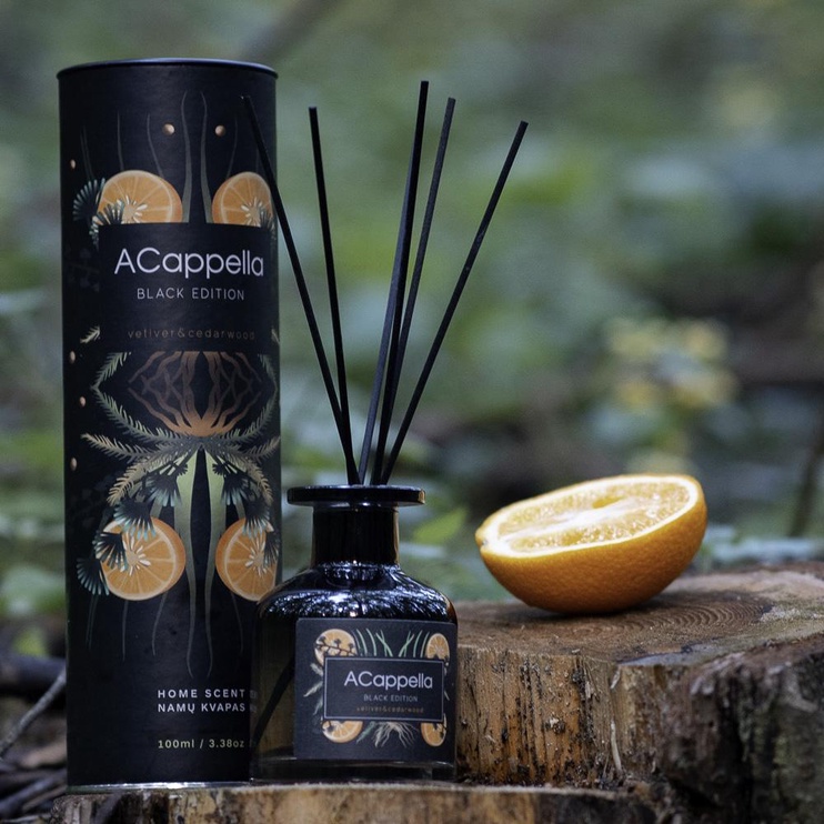 Домашний ароматизатор Acappella Vetiver & Cedarwood, 100 мл