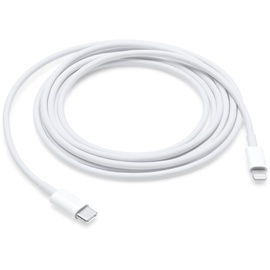 Kabelis Apple USB Type-C, Lightning, 2 m, balta