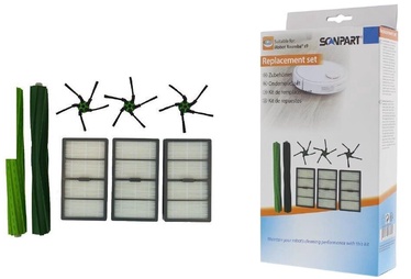 Lisa, lisatarvikute komplekt robottolmuimejale Scanpart Replacement Set Suitable For iRobot Roomba s9
