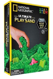 Kinētiskās smiltis National Geographic Ultimate Playsand 20469, zaļa