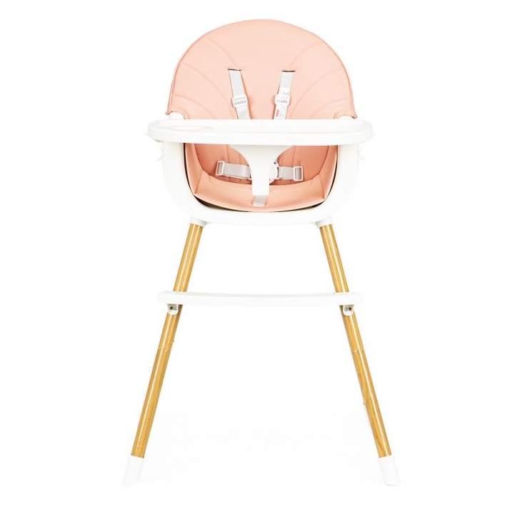 Laste söögitool EcoToys Highchair, roosa