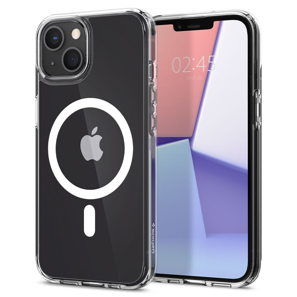 Чехол для телефона Spigen Ultra Hybrid Mag Protect for Apple iPhone 13 Mini,  Apple iPhone 13 mini, прозрачный - 1a.lt