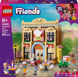 Konstruktor LEGO® Friends Restoran ja kokakool 42655, 896 tk