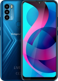 Mobilusis telefonas Kruger & Matz Live 9, mėlynas, 4GB/64GB