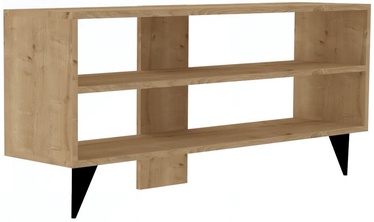 ТВ стол Kalune Design One, дубовый, 120 см x 29.6 см x 50 см