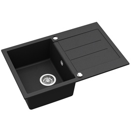Köögivalamu Aquasanita Tesa SQT101-601AW, roostevaba teras, 780 mm x 500 mm x 200 mm