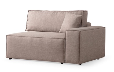 Kampinė sofa Atelier Del Sofa Pirlo, ruda, kairinė, 100 x 170 cm x 88 cm