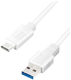Adapter Logilink CU0176 USB 3.2 Gen 1, USB Type C, 2 m, valge