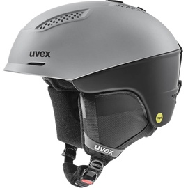 Лыжные шлемы Uvex Ultra MIPS, черный/серый, 59-61
