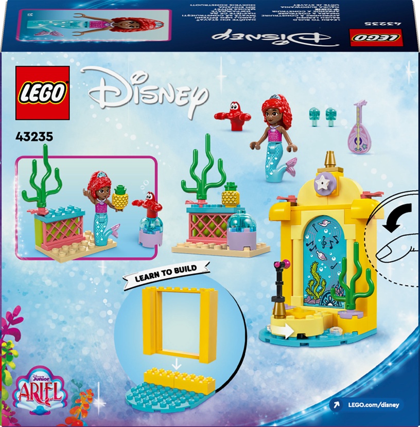 Konstruktor LEGO® Disney Princess Arieli muusikalava 43235