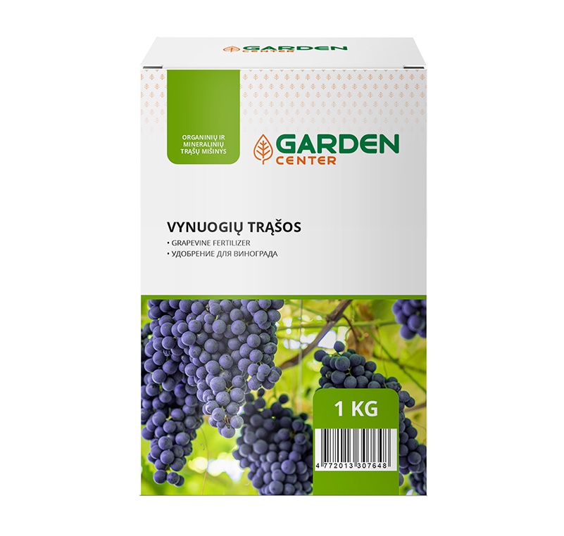 MēslojumsvīnogāmGardenCenter,granulēts,1kg