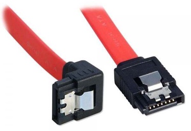 Kabelis Lindy Internal SATA Cable SATA Female (moteriška), SATA Female (moteriška), 1 m, raudona