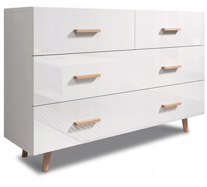 Комод Sweden, белый, 35 x 125 см x 79.6 см