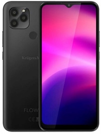 Mobiiltelefon Kruger&Matz Flow 9, must, 3GB/32GB