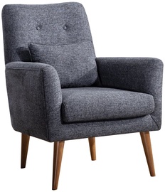 Krēsls Hanah Home Zeni Berjer 867UNQ1004, tumši pelēks, 66 cm x 72 cm x 97 cm