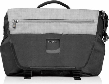 Klēpjdatoru soma Everki ContemPRO Bike Messenger, pelēka, 14.1"