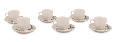 Kafijas / tējas servīze Hermia Coffee Cup Set 710KTP9631, 0.090 l, porcelāna, 12 gab.