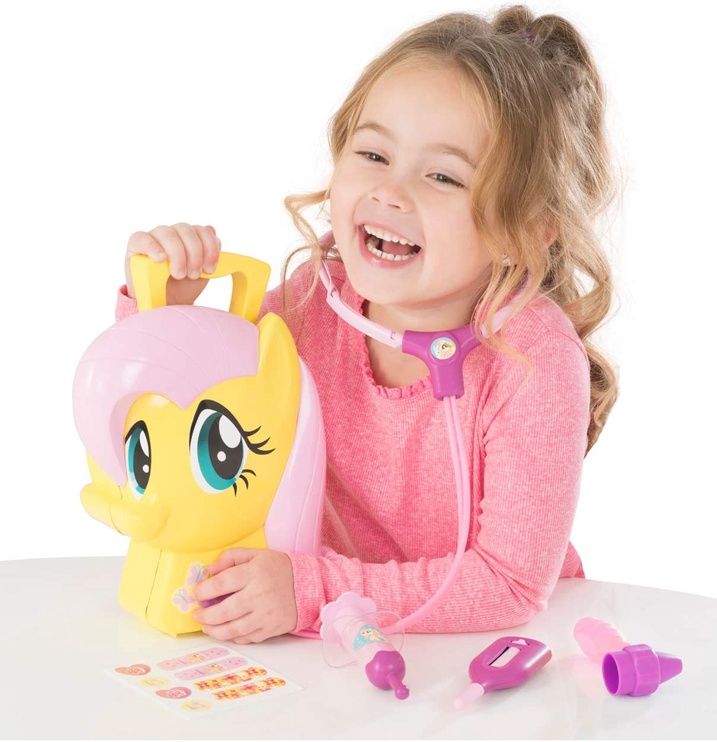 Rotaļlietu ārsta komplekts Jamara My Little Pony Fluttershy Pet Care Case 410100