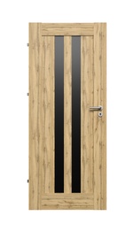 Полотно межкомнатной двери Domoletti Avila, левосторонняя, дуб вотан, 203.5 x 84.4 x 4 см