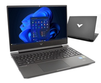 Nešiojamas kompiuteris HP Victus 15, Intel® Core™ i5-12500H, 16 GB, 512 GB, 15.6 ", Nvidia GeForce RTX 4050, juoda