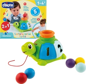 Interaktyvus žaislas Chicco Sort & Surprise Turtle 787746, įvairių spalvų