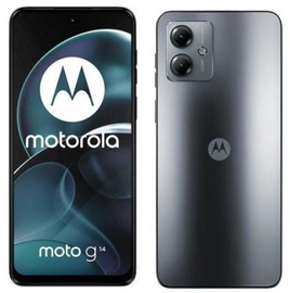 Mobilusis telefonas Motorola Moto G14, pilkas, 4GB/128GB