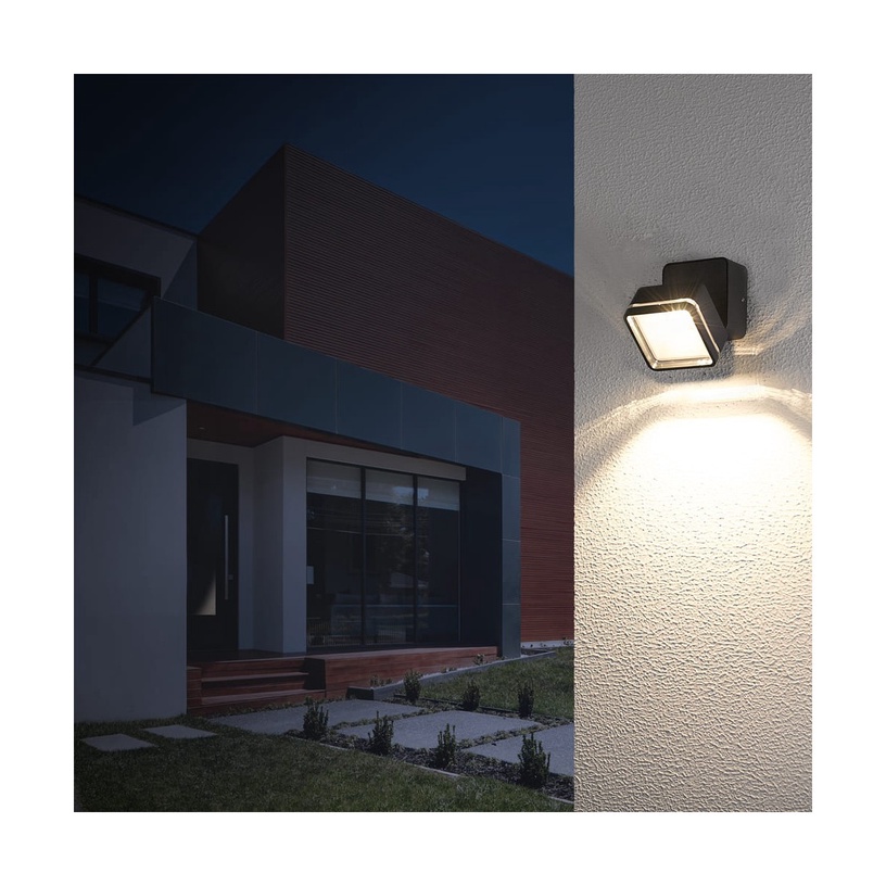 Valgusti lagi ja seinad CristalRecord, 4000°K, LED, antratsiit