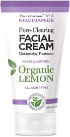 Sejas krēms Biovene The conscious Niacinamide Pore-Clearing Organic Lemon, 50 ml, sievietēm