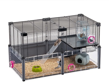 Grauzēju būris Ferplast Multipla Hamster, 725 mm x 375 mm x 420 mm