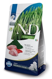 Sausā suņu barība Farmina N&D Spirulina Lamb, Spirulina and Wolfberry, jēra gaļa, 7 kg