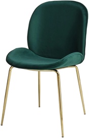 Valgomojo kėdė Kayoom Charlize 110 VNI1P, žalvario/žalia, 59 cm x 47 cm x 87 cm, 2 vnt.