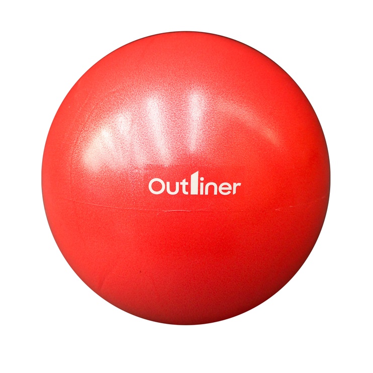 Mini vingrošanas bumba Outliner, sarkana, 250 mm