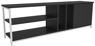 TV galds Kalune Design Oneida, balta/antracīta, 35.3 cm x 140 cm x 50.8 cm