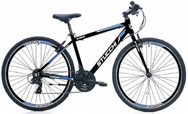 Велосипед Stucchi MTB 1WX300, мужские, синий/черный, 18.12", 28″