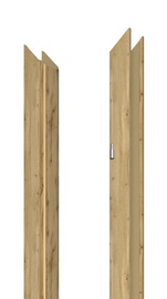 Durvju aploda Domoletti, 209.5 cm x 14 - 18 cm x 1 cm, labais, wotan ozols