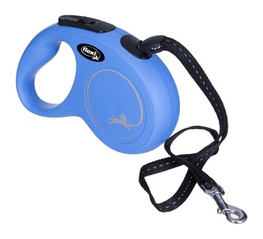 Automātiskā pavada Flexi 22610, zila, 5 m