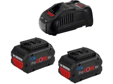 Rinkinys Bosch GBA 2x5.5Ah ProCORE18V, 18 V, li-ion, 5500 mAh