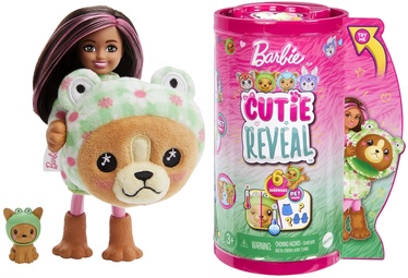 Lelle ar aksesuāriem Barbie Cutie Reveal HRK29, 12 cm