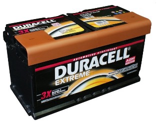 Akumulators Duracell Extreme AGM DE 92, 12 V, 92 Ah, 850 A
