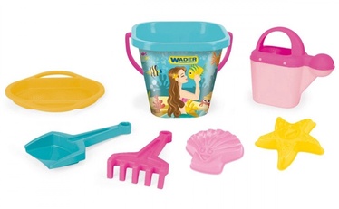 Набор игрушек для песочницы Wader Sand Set, многоцветный, 7 шт.