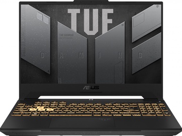Nešiojamas kompiuteris ASUS TUF Gaming F15 FX507ZC4-HN018 PL, i5-12500H, 16 GB, 512 GB, 15.6 ", Nvidia GeForce RTX 3050, juoda/pilka
