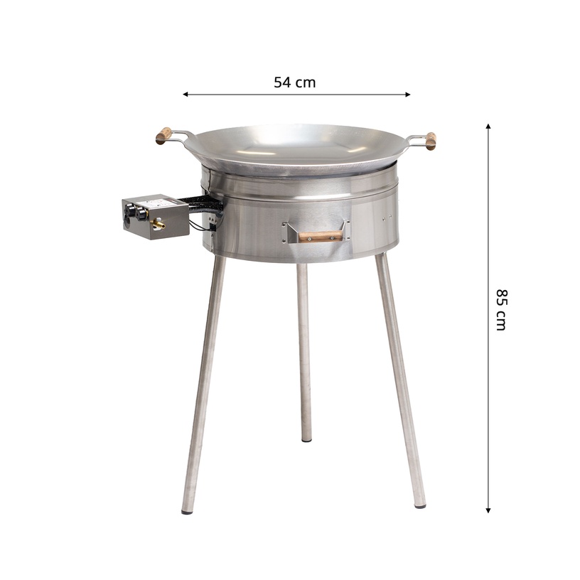 Gaasigrill GrillSymbol Cataplana Pro-545i-Cat, 54 cm x 54 cm