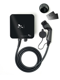 Elektromobiļu uzlādes stacijas spraudnis Juice Technology Charger Me, sudraba/melna, 400 V