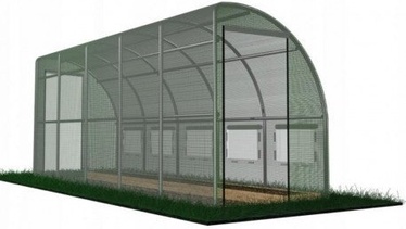 Теплица Wall Garden Greenhouse 234425, полиэтилен, 6 x 1.5 м