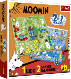 Lauamäng Trefl Moomin Ludo + Snakes&Ladder