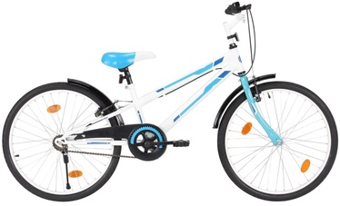 Bērnu velosipēds VLX Kids Bike 92184, zila/balta, 24"