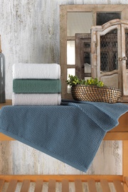 Dvieļu komplekts vannas istaba Foutastic Hand Towel Set Serena 321SHS2269, zila/balta/pelēka/krēmkrāsa, 50 x 90 cm, 4 gab.