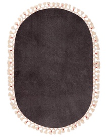 Vannas istabas paklājs Foutastic 1260 299ANR1713, antracīta, 150 cm x 100 cm