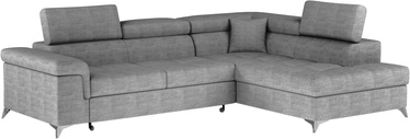 Kampinė sofa Eridano Manhattan 03, pilka, 202 x 275 cm x 88 cm